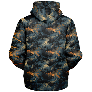 Chokefish™ Microfleece Zip-Up Hoodie Camouflage-003